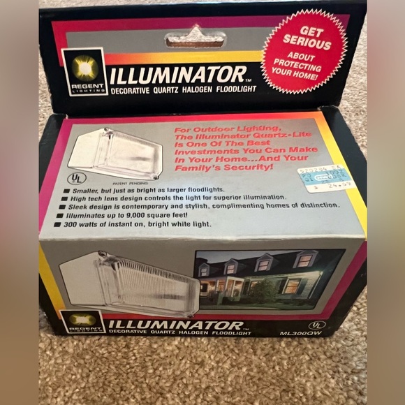 Decorative Quartz Floodlight - Picture 1 of 2